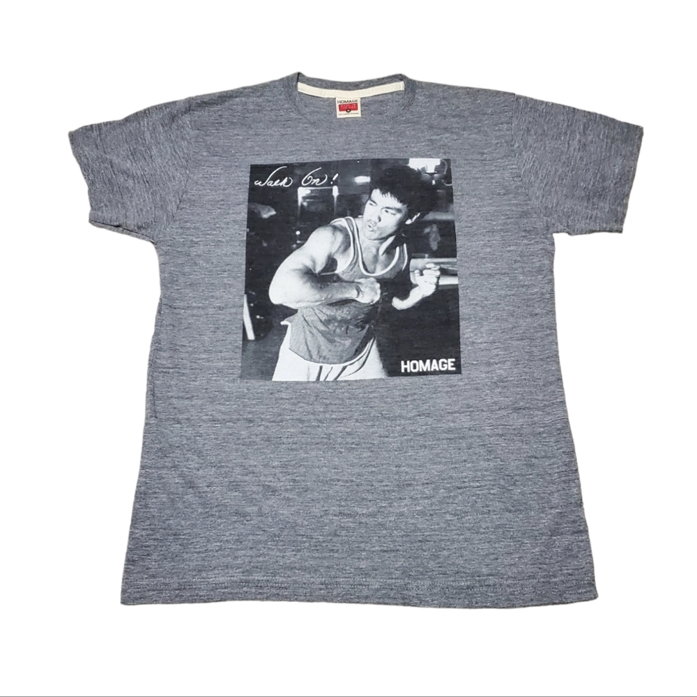 Limited Release Old School Homage Bruce Lee Walk On tee